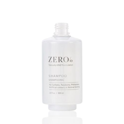 Zero% Shampoo Tamper-Proof Premium Pump Bottle, Empty, No Pump, 10oz/300ml